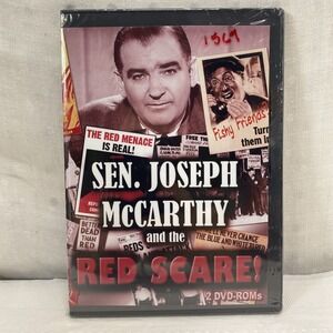Sen. Joseph McCarthy and the Red Scare‎ 2 DVD-ROM For Computer Only